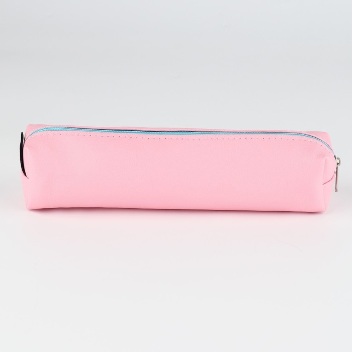 Пенал школьный из искусственной кожи «1 сентября: Розовый» , 19 х 8 х 3 см Пенал школьный из искусственной кожи «1 сентября: Розовый» , 19 х 8 х 3 см