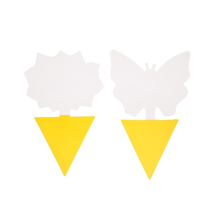 Клеевая ловушка Nadzor от насекомых для комнатных цветов, 12 шт