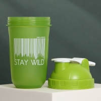 Шейкер пластиковый Stay Wild, 500 мл Шейкер пластиковый Stay Wild, 500 мл