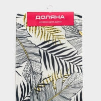 Коврик для ванной и туалета Доляна «Листья», 45×120 см Коврик для ванной и туалета Доляна «Листья», 45×120 см