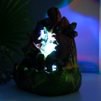 Фонтан настольный от сети, подсветка "Три карпа" 32х29х19 см Фонтан настольный от сети, подсветка "Три карпа" 32х29х19 см