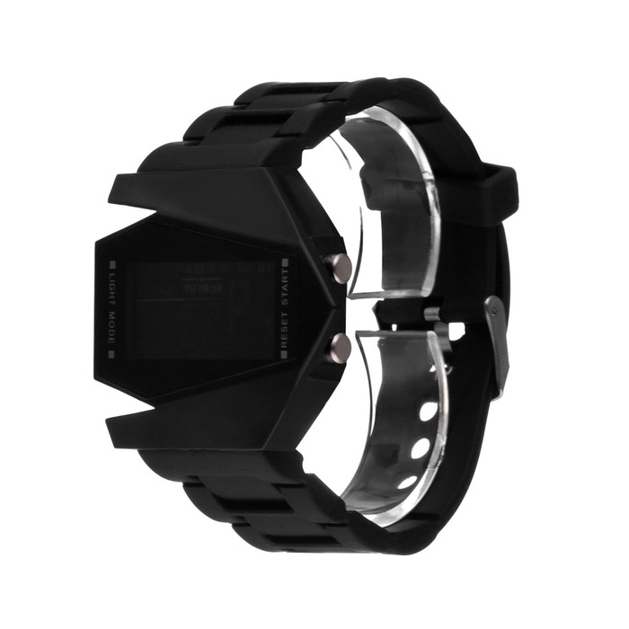 Часы наручные электронные с силиконовым ремешком Часы наручные электронные с силиконовым ремешком