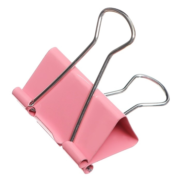 Набор зажимов для бумаг пастель 41мм, 12 штук, 4 цвета, в картонной коробке Набор зажимов для бумаг пастель 41мм, 12 штук, 4 цвета, в картонной коробке