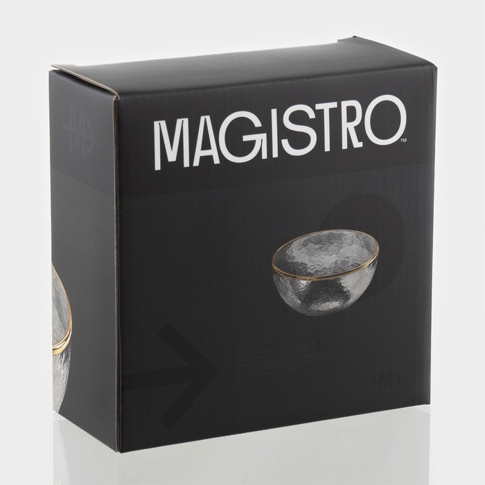 Салатник стеклянный Magistro &laquo;Алькор&raquo;, 700 мл, 15&times;7 см