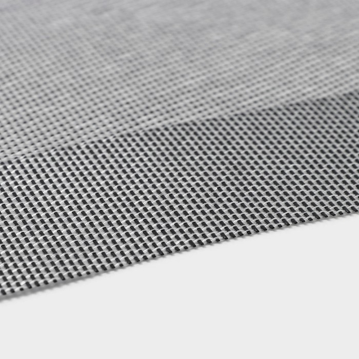 Салфетка сервировочная на стол Доляна «Шахматы», 45×30 см, цвет серебристый Салфетка сервировочная на стол Доляна «Шахматы», 45×30 см, цвет серебристый