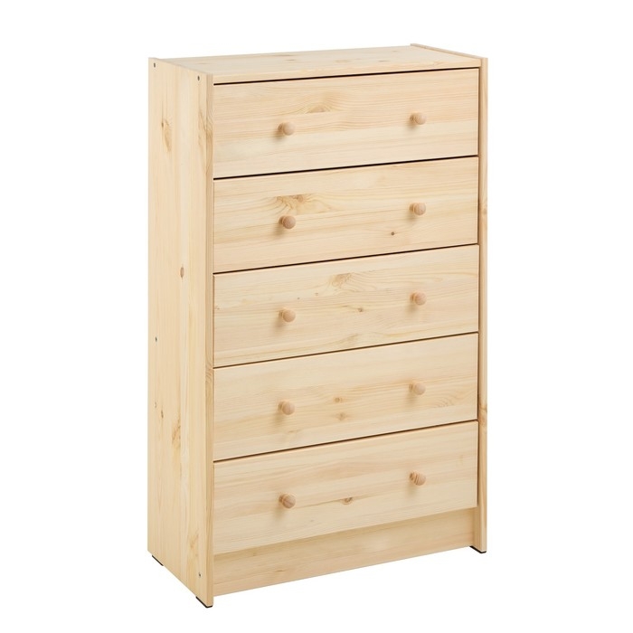 Комод RAST 5, 62х30х109, Массив сосны Комод RAST 5, 62х30х109, Массив сосны