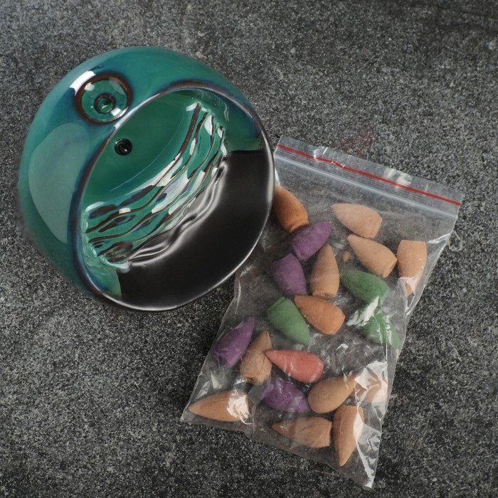 Подставка для благовоний Подставка для благовоний "Водопад", 13х11,5х13см, LR44 х2