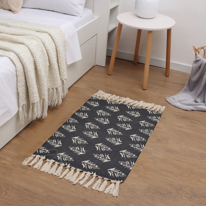 Ковер Этель &laquo;Листва&raquo;, 60х90 см , 50% хл, 50% п/э