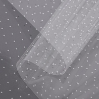 Пленка цветная с белым рисунком точки 100см х 9м 350г