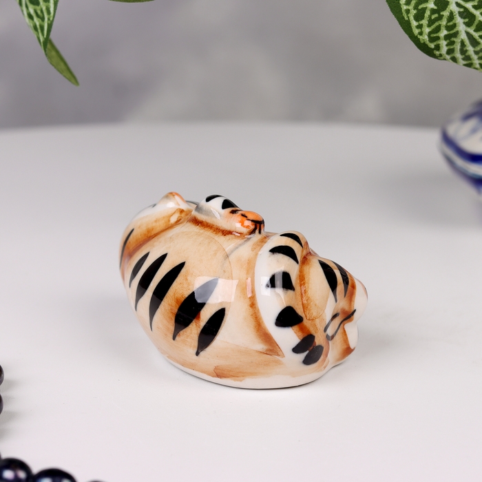 Сувенир &laquo;Кот Таити&raquo;, 5х8 см, гжель, цвет