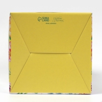 Коробка кондитерская с окном, сундук, упаковка, «Акварельные цветы» 20 х 20 х 20 см Коробка кондитерская с окном, сундук, упаковка, «Акварельные цветы» 20 х 20 х 20 см