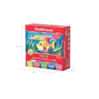Гуашь 9 цветов по 20 мл, ErichKrause ArtBerry, неоновая, люминесцентный эффект, в картонной упаковке Гуашь 9 цветов по 20 мл, ErichKrause ArtBerry, неоновая, люминесцентный эффект, в картонной упаковке