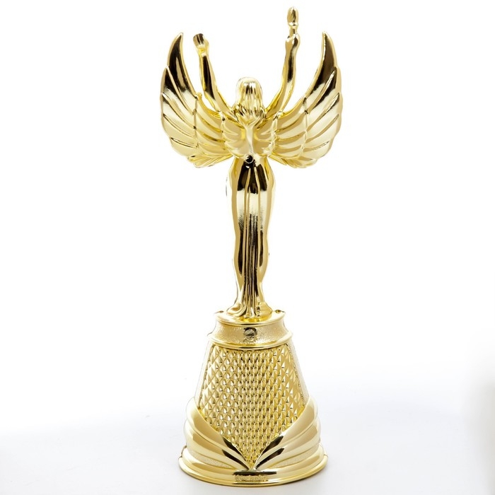 Кубок наградная фигура Ника «Женщина огонь», пластик, золото, 19,5 х 7,3 см Кубок наградная фигура Ника «Женщина огонь», пластик, золото, 19,5 х 7,3 см