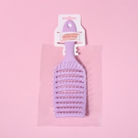 Расчёска массажная, широкая, вентилируемая, 7,5 × 23 см, цвет МИКС Расчёска массажная, широкая, вентилируемая, 7,5 × 23 см, цвет МИКС