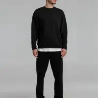 Толстовка Spider 260 черная, размер S