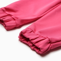 Брюки для девочек, цвет малиновый, рост 128 см Брюки для девочек, цвет малиновый, рост 128 см