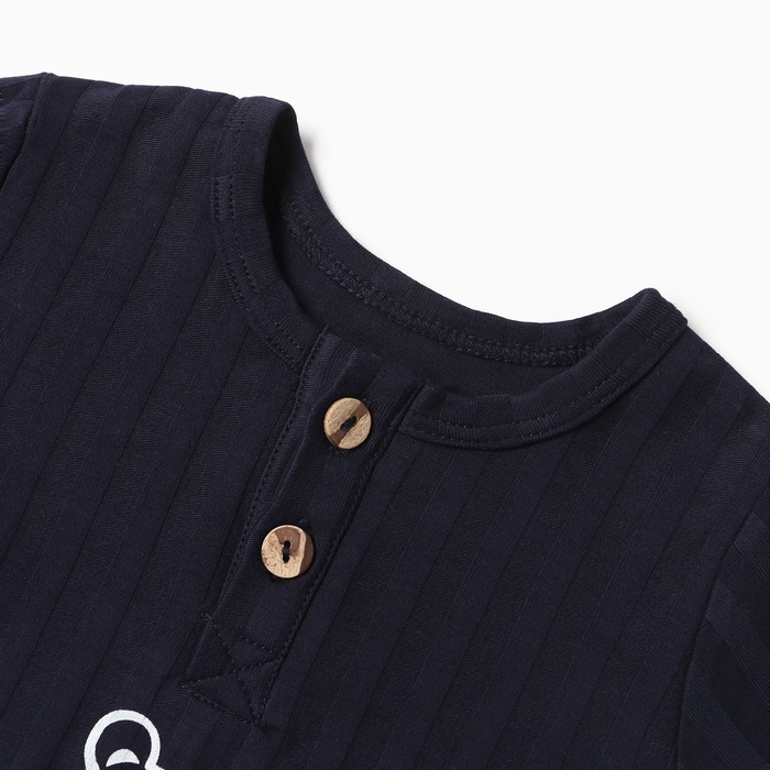 Лонгслив детский, цвет тёмно-синий, рост 62 см Лонгслив детский, цвет тёмно-синий, рост 62 см