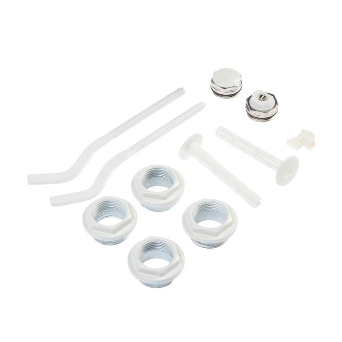 Комплект для подключения радиатора Комплект для подключения радиатора "СТМ" ТЕРМО CARMKB34, 1" / 3/4", с двумя кронштейнами