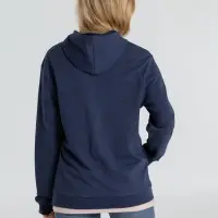 Толстовка с капюшоном унисекс Hoodie, синий меланж, размер 3XL