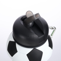 Бутылка для воды, 550 мл, "Футбольный мяч", складная, 18 х 8.7 см Бутылка для воды, 550 мл, "Футбольный мяч", складная, 18 х 8.7 см