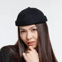 Кепка без козырька Marinero, черная Кепка без козырька Marinero, черная