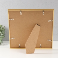 Фоторамка пластик Lida 30х30 см золото (пластиковый экран)