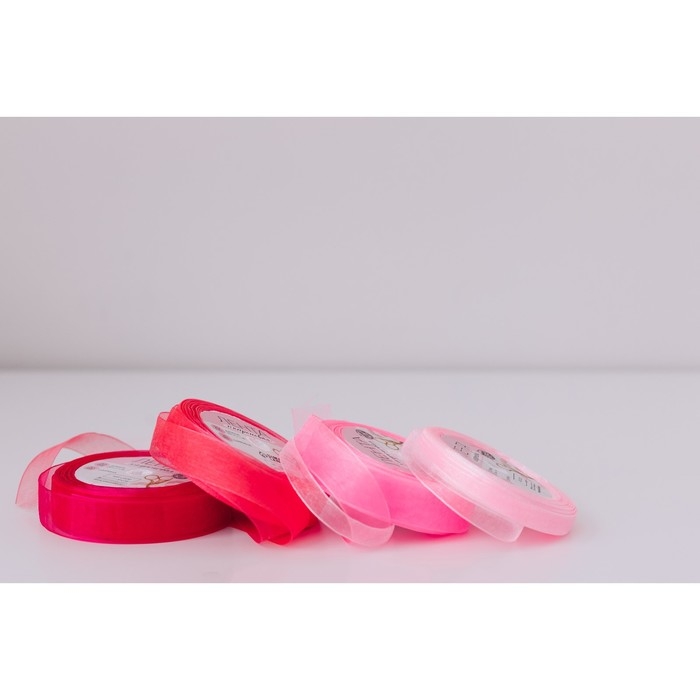 Лента капроновая, 20 мм, 20 &plusmn; 1 м, цвет коралловый №183