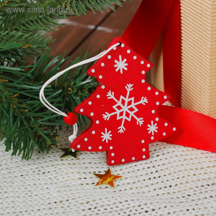 Новогодняя подвеска &laquo;Снежная ёлочка&raquo;