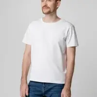 Футболка унисекс Tervu, белая, размер S