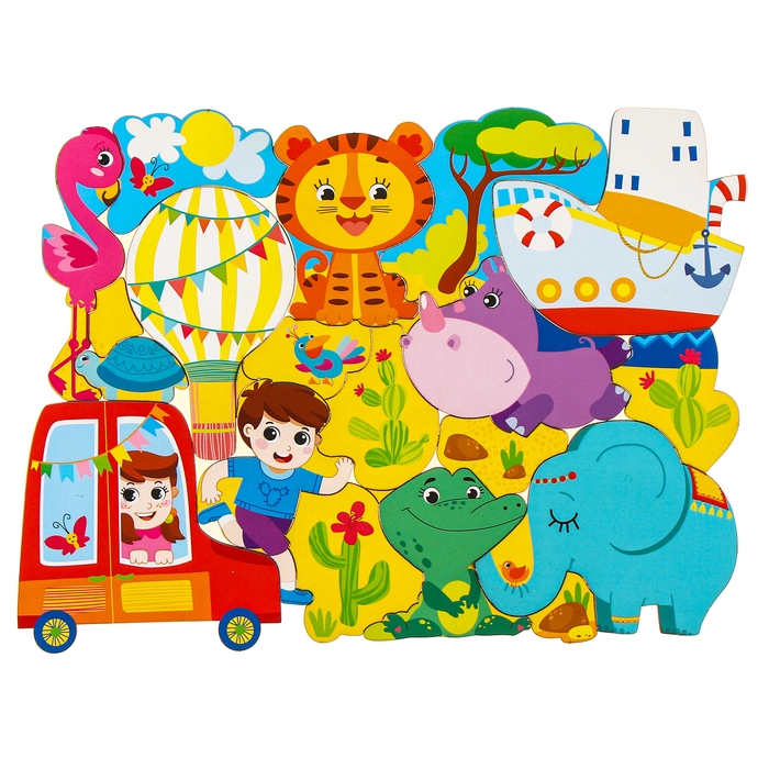 Головоломка логическая &laquo;Джунгли зовут&raquo;