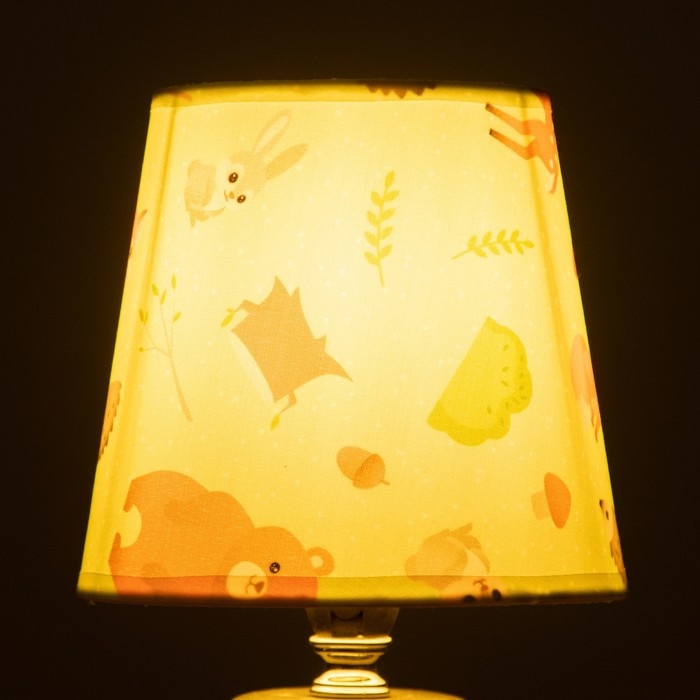Абажур универсальный Абажур универсальный "Лесная жизнь" Е14 14х14х13см