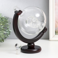 Сувенирный графин "Череп в шаре" 850 мл 27х16,5х36 см Сувенирный графин "Череп в шаре" 850 мл 27х16,5х36 см