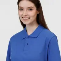Рубашка поло унисекс Pulse, ярко-синяя (royal), размер 4XL
