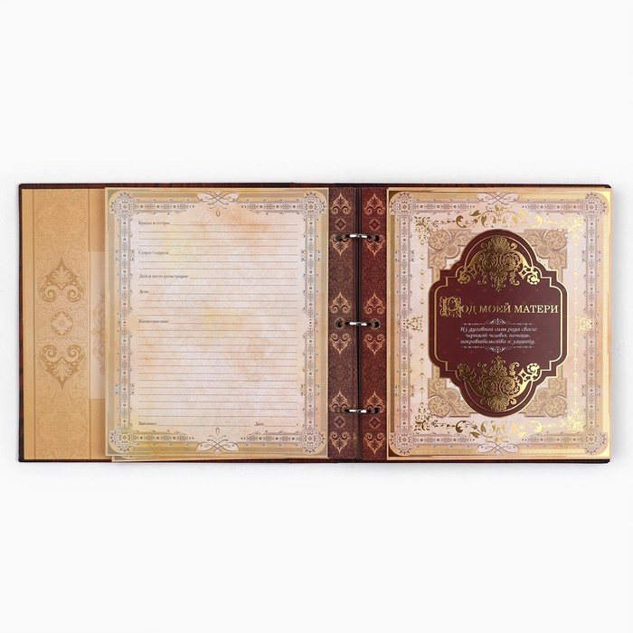 Родословная книга с рамкой под фото «Родословная книга», под дерево, 50 листов, 21,5 х 23,7 см. Родословная книга с рамкой под фото «Родословная книга», под дерево, 50 листов, 21,5 х 23,7 см.