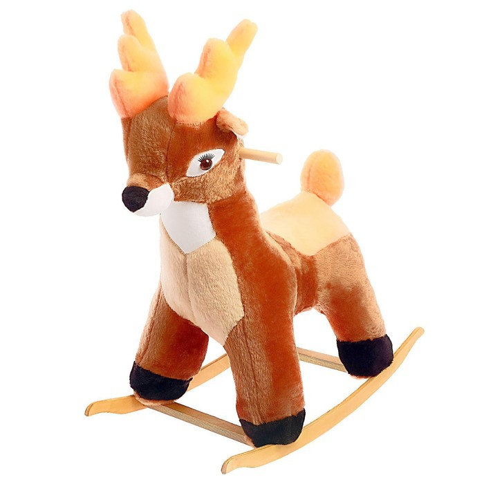 Мягкая качалка &laquo;Олень&raquo;, цвета МИКС