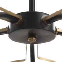 Люстра "Кэган" 5хE27 40Вт черный 68х68х46,5 см BayerLux Люстра "Кэган" 5хE27 40Вт черный 68х68х46,5 см BayerLux