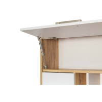 Стол письменный Лайт, 1500х570х1800, Дуб крафт золотой/Белый премиум Стол письменный Лайт, 1500х570х1800, Дуб крафт золотой/Белый премиум