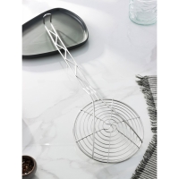 Шумовка спиральная из нержавеющей стали Доляна &laquo;Индия&raquo;, 59&times;17,7 см