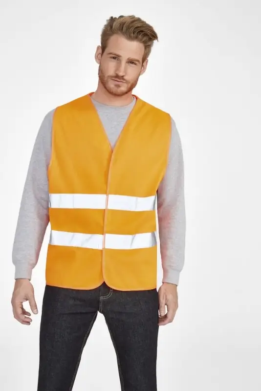 Жилет светоотражающий Secure Pro оранжевый неон, размер S/M Жилет светоотражающий Secure Pro оранжевый неон, размер S/M