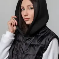 Жилет Orkney с капюшоном, черный, размер M/L