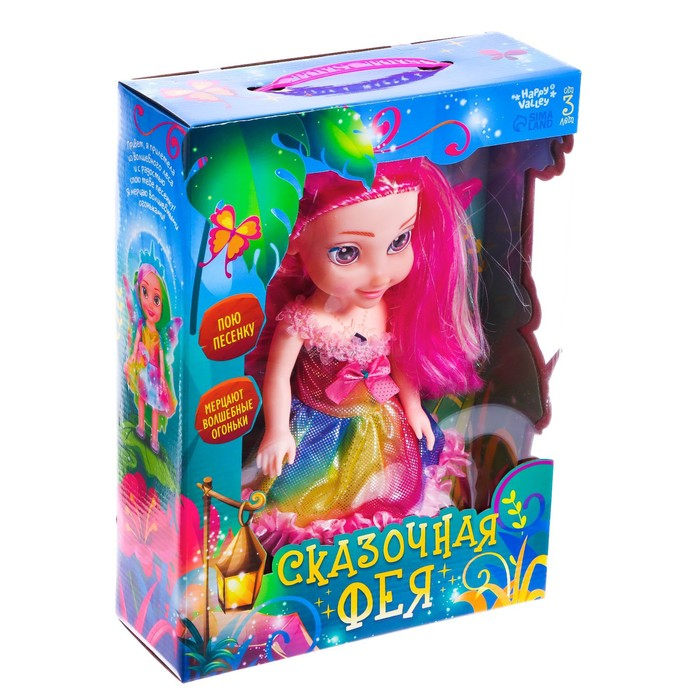 Кукла интерактивная &laquo;Сказочная фея&raquo;, свет, звук