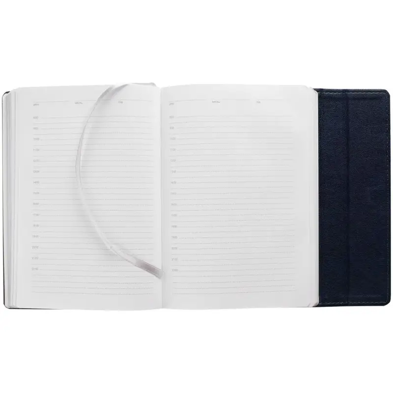 Ежедневник Flap на заказ, недатированный, синий