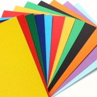 Картон цветной гофрированный, А4, 12 листов, 12 цветов, немелованный, двусторонний, в папке, 230 г/м&sup2;, Щенячий патруль