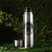 Термос &laquo;Жизнь - это большое приключение&raquo;, 750 мл, сохраняет тепло 16-18 ч