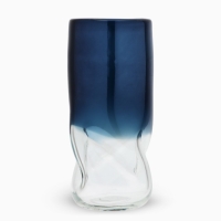 Ваза для цветов &laquo;Оушен&raquo; из цветного стекла 27&times;12&times;12 см