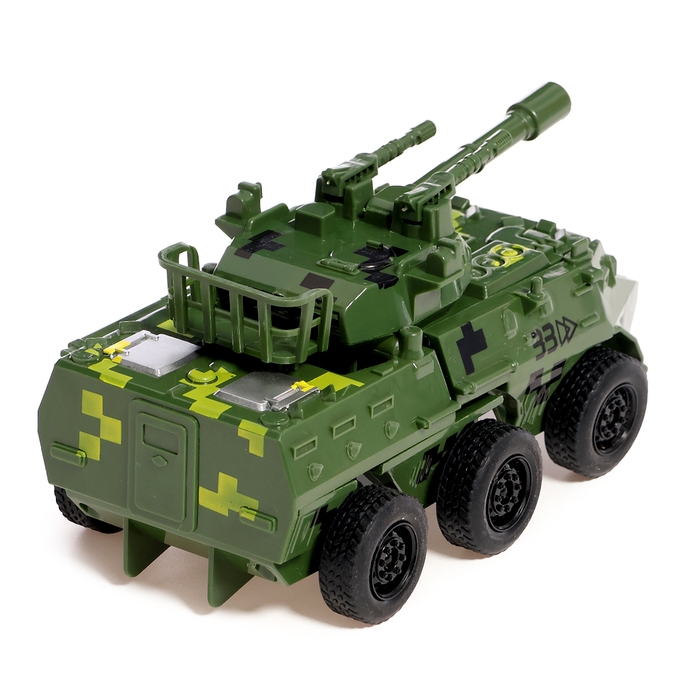 Робот &laquo;Бронетранспортер&raquo;, инерционный, трансформируется при столкновении