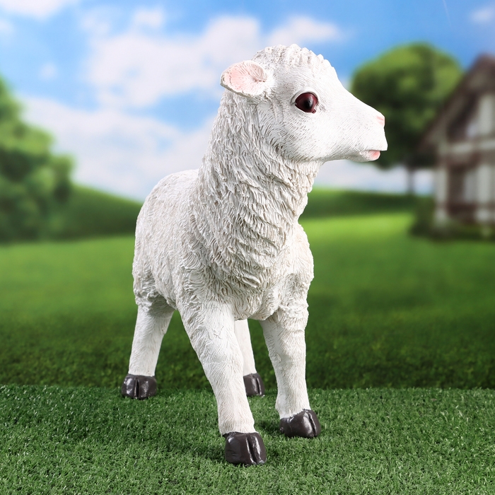 Садовая фигура Садовая фигура "Ягненок" 30х12х31см