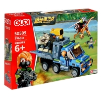 Конструктор Дино &laquo;Ловец динозавров&raquo;, 396 деталей