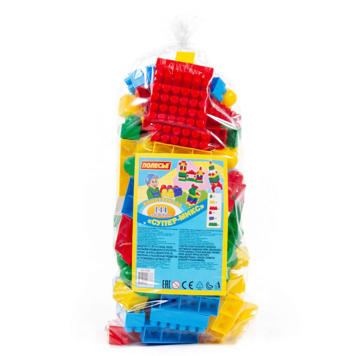 Конструктор «Супер-Микс», 144 детали Конструктор «Супер-Микс», 144 детали
