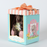 Мягкая игрушка «Снежинка Li», заяц, 25 см Мягкая игрушка «Снежинка Li», заяц, 25 см